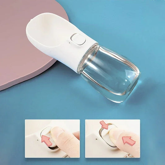 Portable Pet Dog Water Bottle Travel Puppy Cat Drinking Bowl Outdoor Pet Water Dispenser Feeder Pet Product For Small Large Dogs