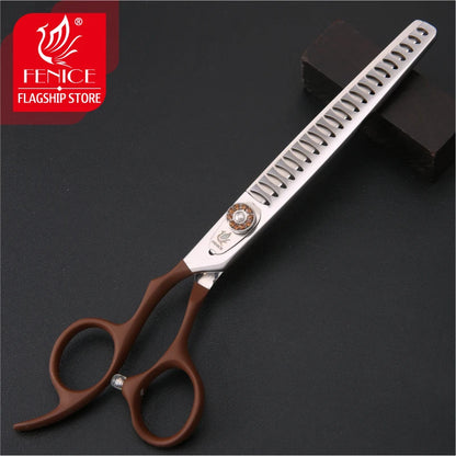 Professional JP440C pet grooming scissors Thinning Shears left-handed tools stainless steel JP440C 7 inch 7.5 inch