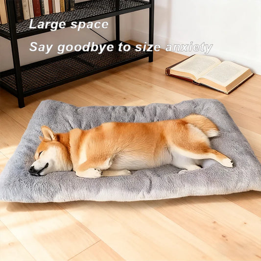 Extra Large Sofa-Style Premium Bed 120*60cm Plush Super Soft Thickened Polyester Pet Mat for cats and dogs including large dogs