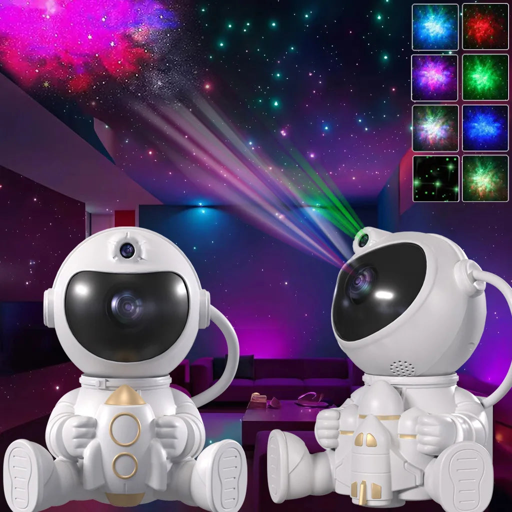 Astronaut LED Star Galaxies Projector Night Light