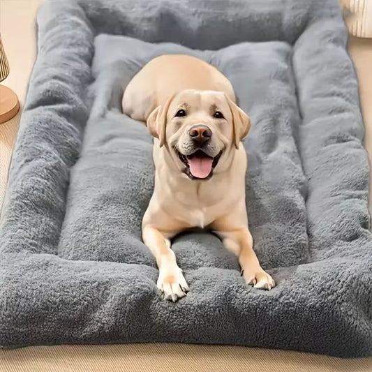 Extra Large Sofa-Style Premium Bed 120*60cm Plush Super Soft Thickened Polyester Pet Mat for cats and dogs including large dogs