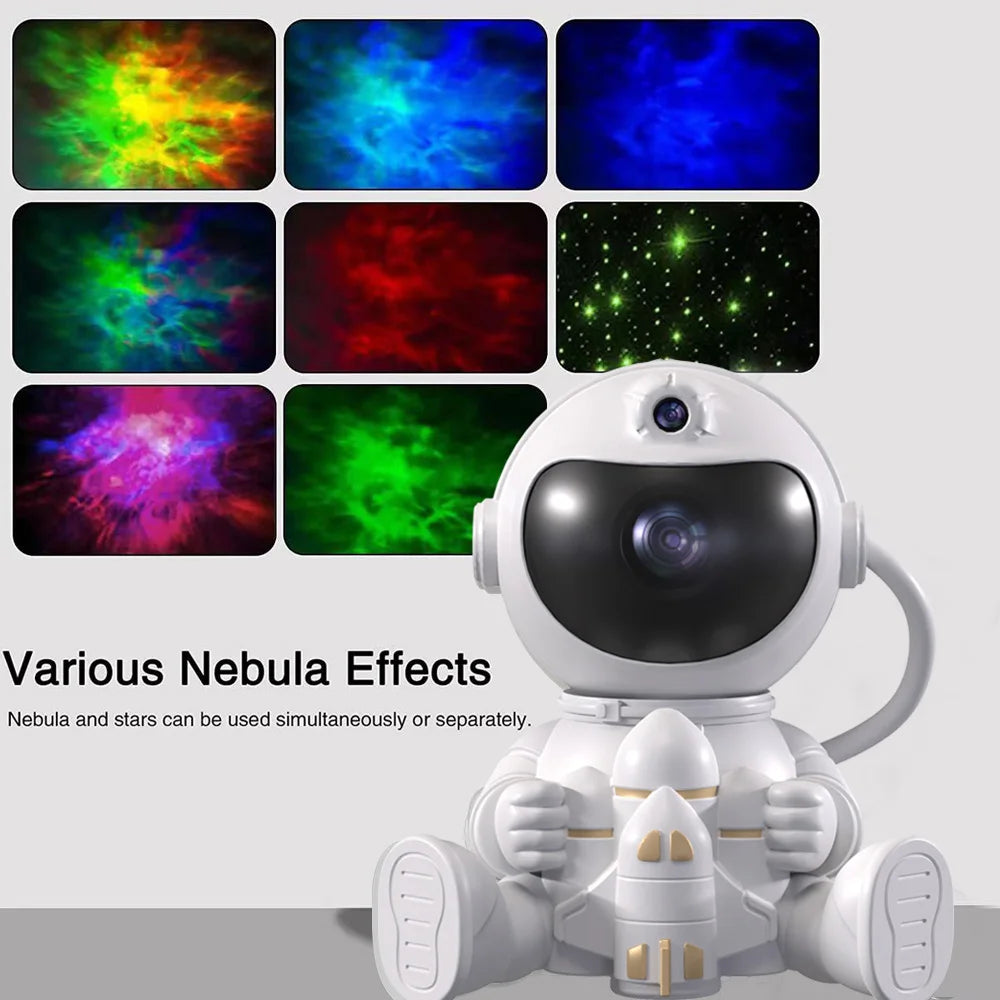 Astronaut LED Star Galaxies Projector Night Light