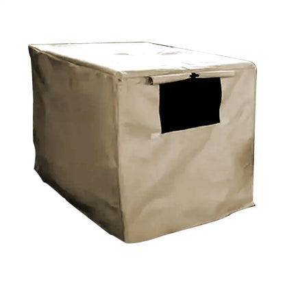 Pet Cage Cover Oxford Dog Kennel Cover Pet Crate Cover Windproof Dog Kennel Cover Waterproof Dog Cat Cage Cover for Crates